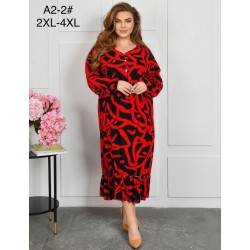 Сукня жіноча, штапель 6 шт (58-62 р) ZeL1396_A2-2b