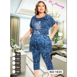 Костюм женский, вискоза 5 шт (58-66 р) ZeL1396_1635