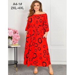Сукня жіноча, штапель 6 шт (58-62 р) ZeL1396_A4-1a