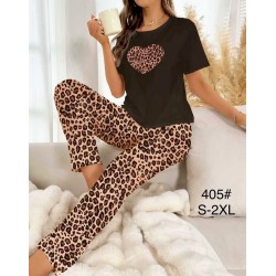 Піжама жіноча, бамбук 5 шт (S-2XL) ZeL1396_405a