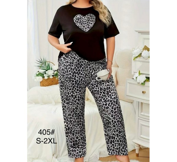 Піжама жіноча, бамбук 5 шт (S-2XL) ZeL1396_405b