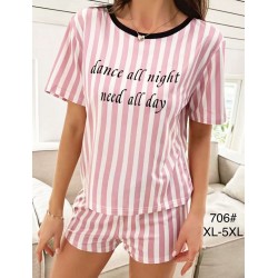 Піжама жіноча, бамбук 5 шт (1-5XL) ZeL1396_706