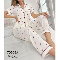 Піжама жіноча, муслін/жатка 5 шт (M-3XL) ZeL1396_70505