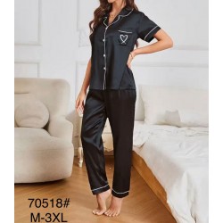 Піжама жіноча, шовк 5 шт (M-3XL) ZeL1396_70518a