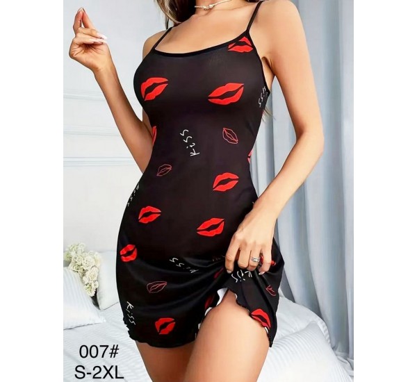 Нічна сорочка, бамбук 5 шт (S-2XL) ZeL1396_007