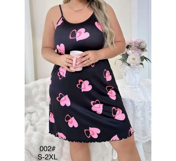 Нічна сорочка, бамбук 5 шт (S-2XL) ZeL1396_002