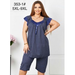 Піжама жіноча, бамбук 5 шт (58-66 р) ZeL1396_353-1