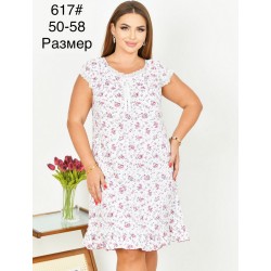 Нічна сорочка жіноча, бамбук 5 шт (50-58 р) ZeL1396_617a