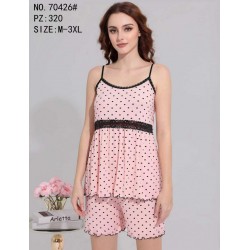 Піжама жіноча, рубчик 5 шт (50-58 р) ZeL1396_70426