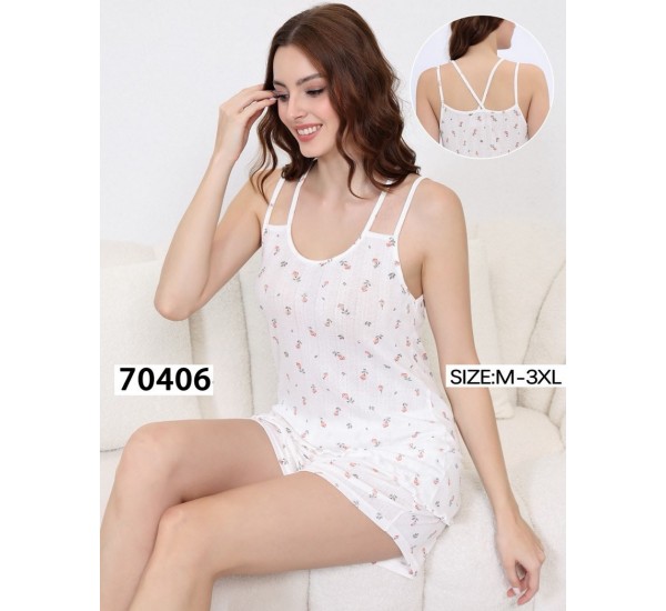 Піжама жіноча, рубчик 5 шт (50-58 р) ZeL1396_70406a