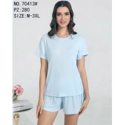 Піжама жіноча, рубчик 5 шт (50-58 р) ZeL1396_70413