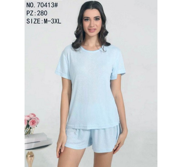 Піжама жіноча, рубчик 5 шт (50-58 р) ZeL1396_70413