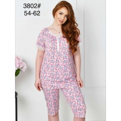 Піжама жіноча, бамбук 5 шт (54-62 р) ZeL1396_3802a