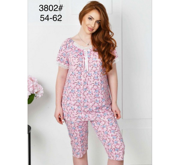 Піжама жіноча, бамбук 5 шт (54-62 р) ZeL1396_3802a