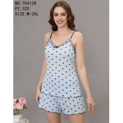 Піжама жіноча, рубчик 5 шт (50-58 р) ZeL1396_70412