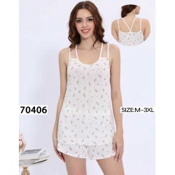 Піжама жіноча, рубчик 5 шт (50-58 р) ZeL1396_70406b