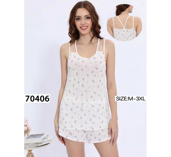 Піжама жіноча, рубчик 5 шт (50-58 р) ZeL1396_70406b