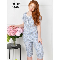 Піжама жіноча, бамбук 5 шт (54-62 р) ZeL1396_3801a