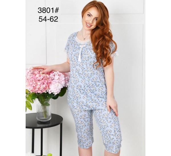 Піжама жіноча, бамбук 5 шт (54-62 р) ZeL1396_3801a