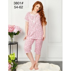 Піжама жіноча, бамбук 5 шт (54-62 р) ZeL1396_3801b