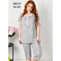 Піжама жіноча, бамбук 5 шт (54-62 р) ZeL1396_3801c