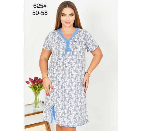 Нічна сорочка жіноча, бамбук 5 шт (50-58 р) ZeL1396_625