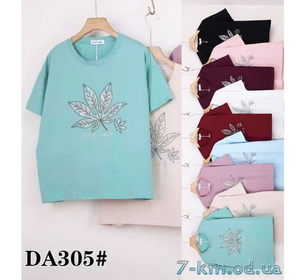 Футболка жіноча, стрейч/коттон 5 шт (54-62 р) ZeL777_DA305