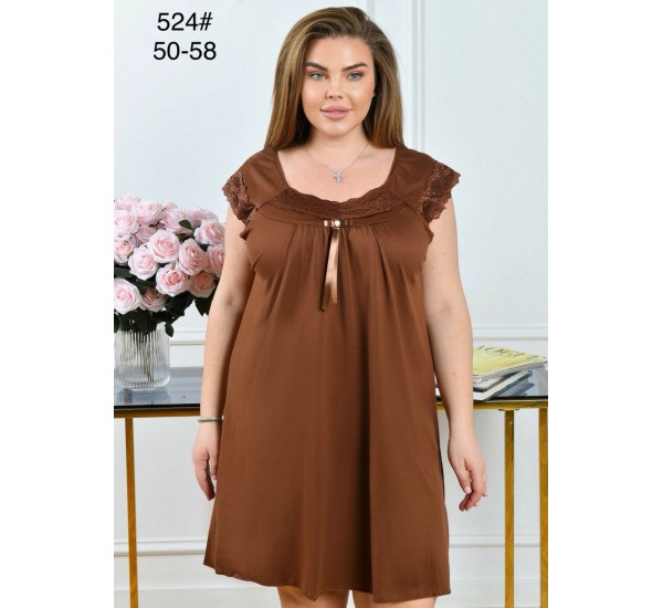 Ночная рубашка, бамбук 5 шт (1-5XL) ZeL1396_524