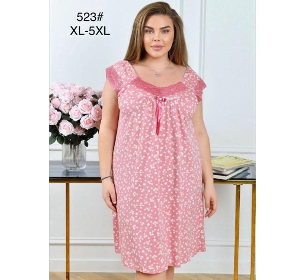 Ночная рубашка, бамбук 5 шт (1-5XL) ZeL1396_523a