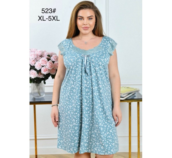 Ночная рубашка, бамбук 5 шт (1-5XL) ZeL1396_523b