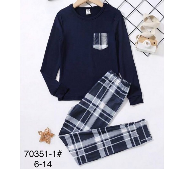 Піжама дитяча, коттон 5 шт (6-14 років) ZeL1396_70353-1