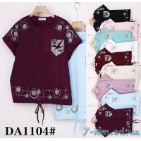 Футболка жіноча, стрейч/коттон 5 шт (54-62 р) ZeL777_DA1104