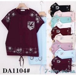 Футболка женская, стрейч/коттон 5 шт (54-62 р) ZeL777_DA1104