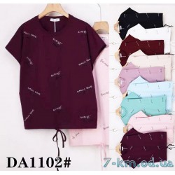 Футболка жіноча, стрейч/коттон 5 шт (54-62 р) ZeL777_DA1102