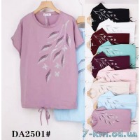 Футболка жіноча, стрейч/коттон 5 шт (58-66 р) ZeL777_DA2501