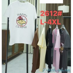 Футболка женская, стрейч/коттон 5 шт (48-56 р) ZeL777_2612