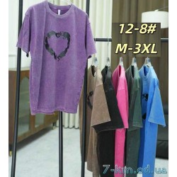 Футболка варенка жіноча, бавовна 5 шт (54-62 р) ZeL777_12-8