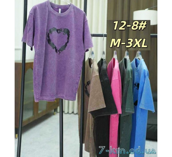 Футболка варенка жіноча, бавовна 5 шт (54-62 р) ZeL777_12-8