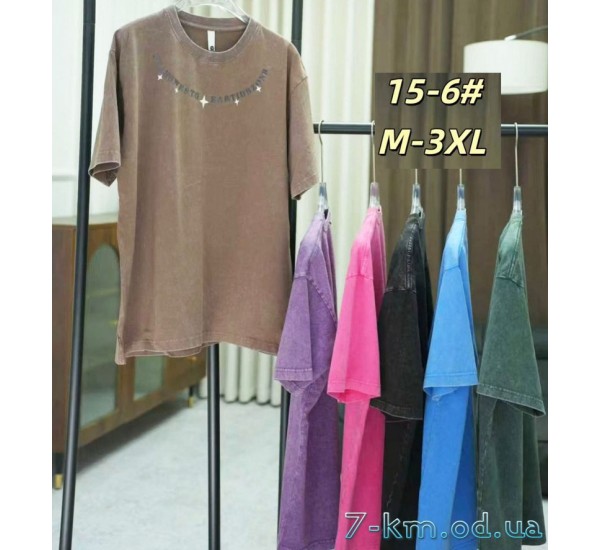 Футболка варенка жіноча, бавовна 5 шт (54-62 р) ZeL777_15-6