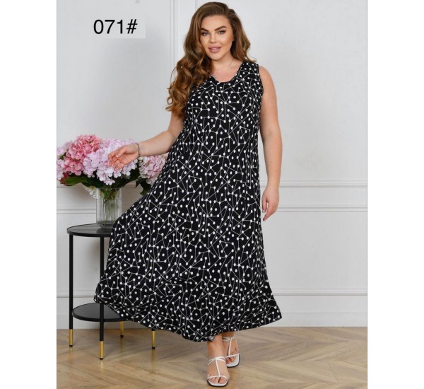 Сарафан жіночий, штапель 6 шт (58-62 р) ZeL1396_071-12