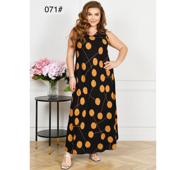 Сарафан жіночий, штапель 6 шт (58-62 р) ZeL1396_071-13