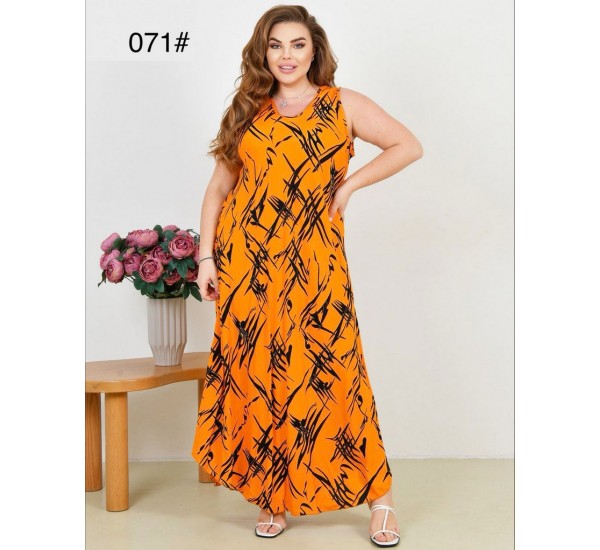 Сарафан жіночий, штапель 6 шт (58-62 р) ZeL1396_071-16