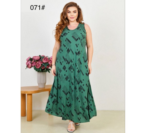 Сарафан жіночий, штапель 6 шт (58-62 р) ZeL1396_071-17