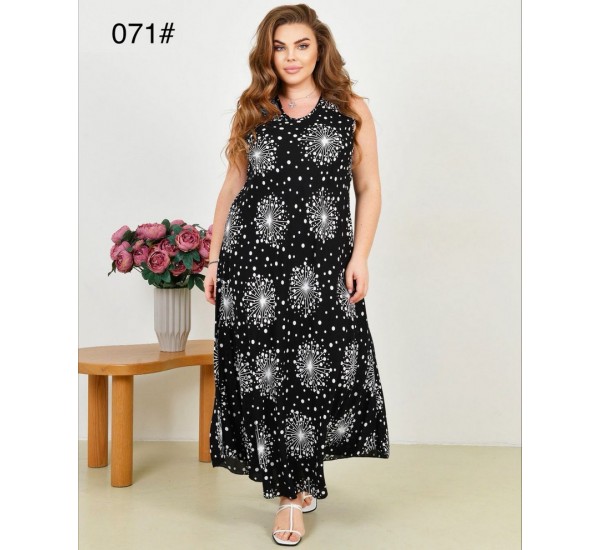 Сарафан жіночий, штапель 6 шт (58-62 р) ZeL1396_071-18