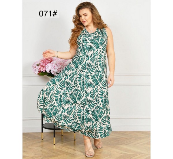 Сарафан жіночий, штапель 6 шт (58-62 р) ZeL1396_071-2