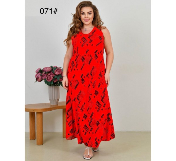 Сарафан жіночий, штапель 6 шт (58-62 р) ZeL1396_071-21