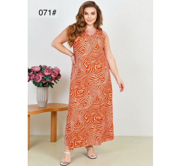 Сарафан жіночий, штапель 6 шт (58-62 р) ZeL1396_071-22