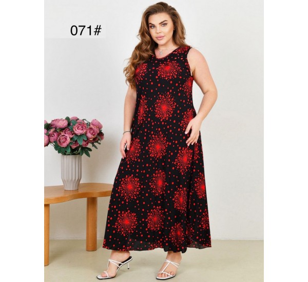 Сарафан жіночий, штапель 6 шт (58-62 р) ZeL1396_071-24
