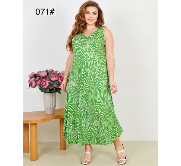 Сарафан жіночий, штапель 6 шт (58-62 р) ZeL1396_071-25