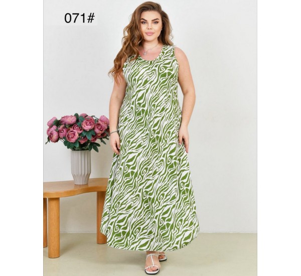 Сарафан жіночий, штапель 6 шт (58-62 р) ZeL1396_071-27